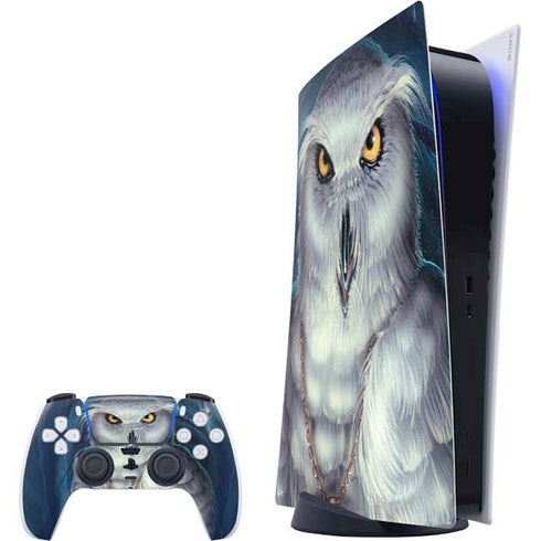 White Owl by Ed Beard Jr PlayStation PS5 Skins